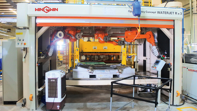 吊式二/三机械臂+固定工位