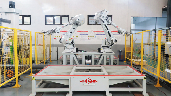 ABB双机器人水切割工作站（站立式）